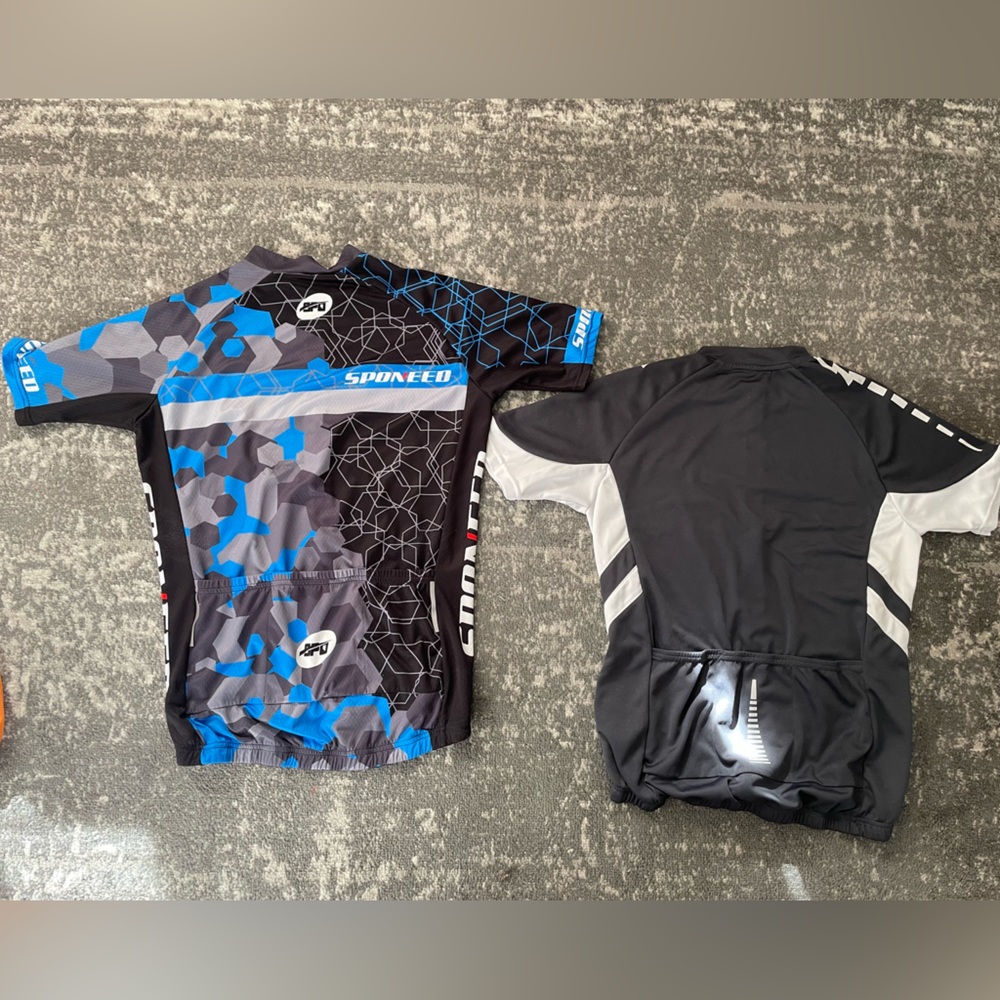 Bundle of Mens cycling sports shirts